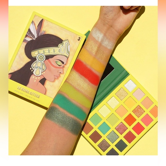 La Reina Azteca Eye Shadow Palette Kara Beauty multicolor eyeshadow palette - Picture 2 of 14